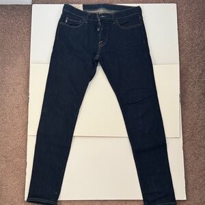 Men's Dark Rinse Skinny Jeans